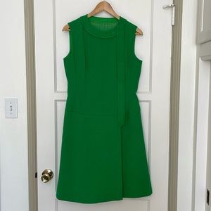 Kelly Green Vintage 60s Mod Dress